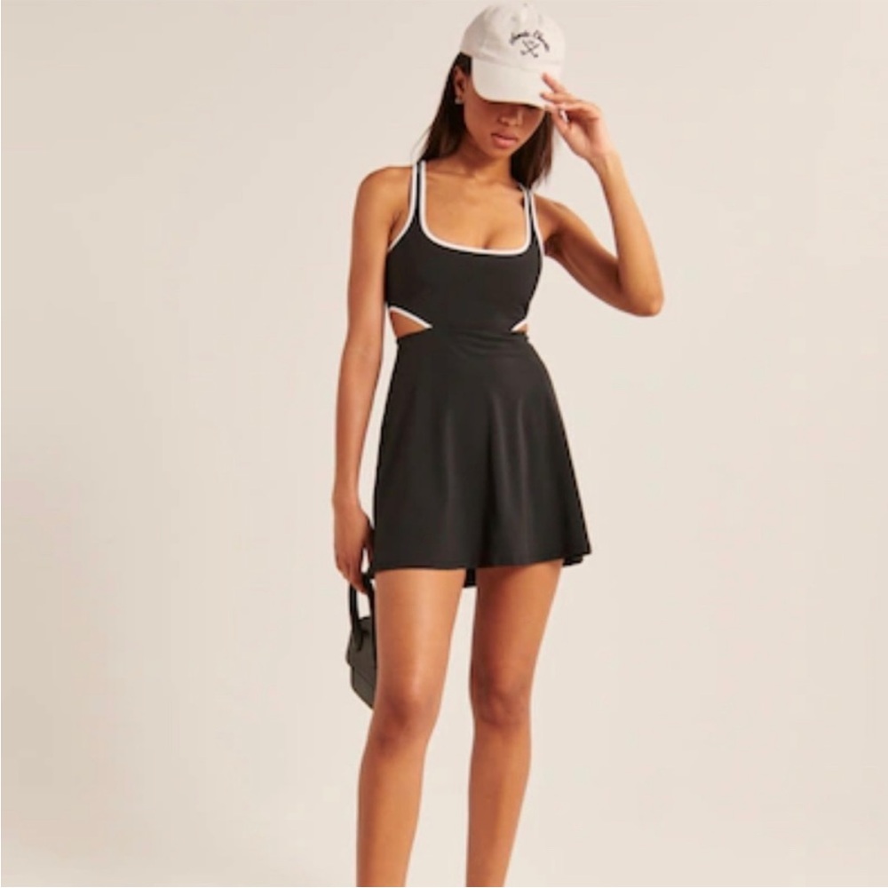 Abercrombie and fitch Side Cutout Traveler Mini Dress